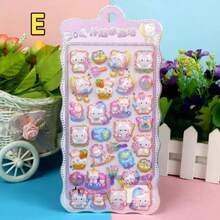 1 ملصق حيوان بلاستيكي ثلاثي الأبعاد مجسم، ملصق زخرفي كرتوني مرصع بالألماس ثلاثي الأبعاد، ملصق مجسم جميل، متوفر بأنماط متعددة، مناسب لكتب الملصقات والأجهزة المحمولة والثلاجات والأمتعة وتبادل الملصقات وتزيين أغطية الهواتف الكرتونية. هذا التصميم مناسب للاستخدام المنزلي والأعياد والحفلات وعيد الهالوين وعيد الميلاد ومناسبات أخرى. - متعدد الألوان - مشاهدة 7