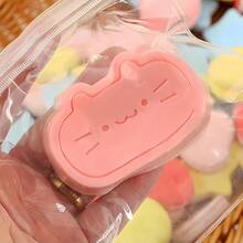 New Taba Squishy Toast ,Kawaii Stress Relief Fidget Sensory Toys,Soft Silicone Squeeze Gifts For Children, Teens, And Adults (Toast Pinch) Christmas Gifts For Teenagers And Children - Everyday Household Toys - 粉紅貓起司 - 查看 8