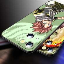 F-FAIRY T-TAIL Anime Cool Covercompatible with  Apple  16 15 14 13 12 11 XS XR X Pro Max Plus Mini Black Cover Phone Case,Covercompatible with  17 Hülle, 17 pro Hülle, 17 promax Hülle - HA3303HSE - Übersicht 4