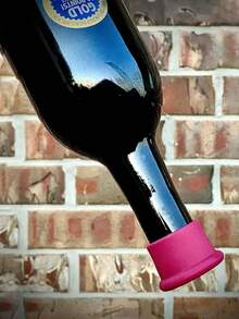 Silicone Wine Stopper Wine Bottle Cap Silicone Bottle Cap Reusable Silicone Wine Stoppers Wine Corks For Glass Bottles To Keep Wine Fresh Seal Wine Bottles Reusable Beer Bottle Caps Wine Preservers Non-Leakage Wine Bottle Cap Keeper Seal Beer Drink Champagne Bottle Cap Bar Accessories - Multicolor - View 9