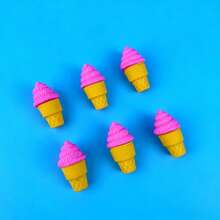 5/10/30 Random Style Cute Food Image Eraser Set - Mini Fruit, Vegetable, Dessert Image Erasers For Classroom Rewards And Party Gifts, Collectible Table Decorations - Various Fun Food Style Stationery, Perfect Student Rewards And Treasure Chests Filled With Prize Boxes, Fun Erasers, Classrooms, Cute Rubber Stationery,School Supplies,Back To School - Food Eraser - View 11