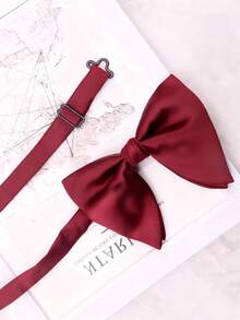 1 chiếc nơ sừng bò cao cấp dành cho nam, thích hợp cho sự kiện đám cưới, tiệc tùng ngày lễ, tặng quà và mặc hàng ngày - Nhiều màu - Xem 5