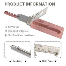 Waterproof Hand Tools Stainless Maintenance Repair Tool 2 In 1 KW1 Hook And Pick Set Precision Pick & Hook Set - 1 - 查看 6