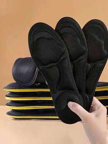 10-2pcs Breathable Shoe Insoles, Soft Foam Material, Easy To Use, Daily Shoe Accessories, Shoe Lining, Comfortable Footwear, Flexible Design, Structure, Suitable For Women's High Heels, Sneakers And Casual Shoes,Shoe,Spring Summer Picks,Brides Maid Gifts,Room,Bedroom Deccor,Bedroom Deccor,Beach,Travel,For Men,For Women,Vacation - Multicolor - View 3