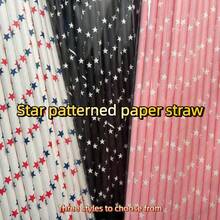 100 ماصة ورقية على شكل نجمة، عيار 6 مم/0.24 بوصة، طول 197 مم/7.75 بوصة، متوفرة بثلاثة ألوان، سميكة وعديمة الرائحة، سماد طبيعي، مناسبة للحليب، ميلك شيك، عصائر، مشروبات استوائية، مثالية لعيد الحب على الشواطئ، حفلات هاواي، الحانات، موسم العودة إلى المدرسة - لا غنى عنها للتخييم - متعدد الألوان - مشاهدة 10