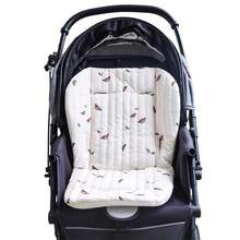Baby Stroller Seat Cushion Pattern Print Seat Mattress Pad For Carriage,Bassinet Pram - Yellow - View 2