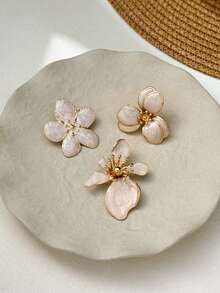 3pcs/1pc Vintage Floral Textured Metal Brooch Set, Classic Style, Versatile For Daily, Elegant For Commute, Party, Holiday, Suitable For Women - Flowers - View 23