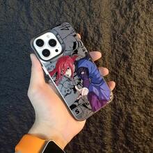 Nueva funda de teléfono de anime BLUES LOCKS de moda, adecuada para 17, 16, 15, 14, 13, 12, 11, Pro,,, X, XR, XSMAX, con una parte trasera mate resistente a los golpes, funda Iph, fundas para teléfonos, funda práctica, Telefontokok, funda Iph Pro, funda Iph Pro 17 17promax - Negro - Ver 5