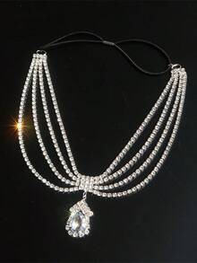 Head Chain, Bridal Maid Wedding Party Makeup Dance Party Dress Up Headpiece For Valentine Celebration, Mom, Mother, Mother's Day, Gift