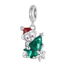 bamoer Bamoer's Original Design Christmas Series Charm: DIY Beaded Christmas Stockings, Cute Snowmen, Gingerbread Men, Heart-Shaped Candy Canes, Gift Beads, Golden Bells - Fashionable And Popular Women's Jewelry With 925 Silver Accessories