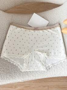 6 pezzi Boxer donna vita media, comodi e traspiranti, design vita media semplice, stile unico.