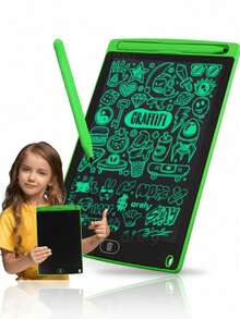 Pizarrón Mágico 8.5″ Pulgadas LCD Borrable - Verde - Ver 2