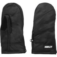 - Manoplas de nieve para hombre, forro polar Parkway, impermeables, aislantes, para esqu y snowboard, Thinsulate - Todo negro + Chica - Ver 7