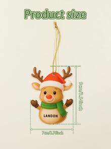 Personalized Reindeer Christmas Ornaments, Custom Name Christmas Tree Ornaments, Christmas Gifts For Grandkids, Customizable Christmas Gifts, 2025 Family Christmas Decoration, Christmas, Christmas Party, Customized, Acrylic, Bag Charms, Gifts For Family, Friends, Boys, Girls, Kids, Mom, Girlfriends