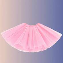 1pc Women's Versatile Tulle Skirt, Suitable For Daily Wear, Dance Performances, And Holiday Parties