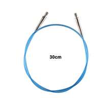 [6 Interchangeable Knitting Needle Sizes] Multi-Color Interchangeable Circular Knitting Needle Set, 6 Flexible Cable Sizes, Stitch Markers, Connector Caps, Beads - DIY Craft Knitting And Crochet Accessory Kit, Sewing & Weaving Supplies - Multicolor - View 20