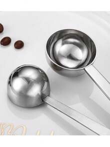 1 件咖啡勺 - 耐用且易于清洁的厨房用具配件 - [銀色] - 查看 6