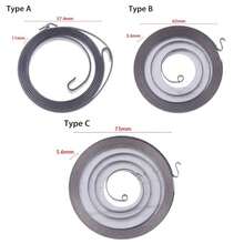 1件装 5200/5800 链锯拉板弹簧汽油木材切割锯易升起启动弹簧链适用于链锯 - 彩色 - 查看 4