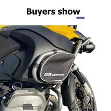 A Pair Motorcycle Frame Crash Bars Bag Repair Tool Placement Bags Storage Travel Tool Package Fit For BMW R1200GS LC R 1200GS Adventure (2005-2023)