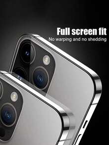 5 Pcs Back Hydrogel Film Compatible With IPhone 17 Pro Max/Air/16/16e/16 Pro Max/15/14/11/13/12/11/Pro Max/Plus/XS Max/X/XR Soft Clear Screen Protector Phone Accessories [Not-Glass] - Clear - View 7