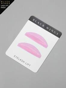 BLACKWINGS 1 套可重复使用的睫毛提升套装，包括睫毛烫发垫、硅胶睫毛提升夹、涂抹器、睫毛卷曲工具 - 淺粉色 - 查看 13