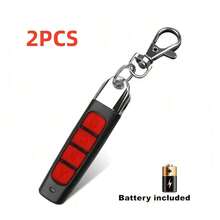 433MHz自动复制遥控器，适用于车库门开启器、4键克隆发射器、拇指复制遥控器、通用克隆遥控器，适用于车库门、电动卷帘门、道闸等。