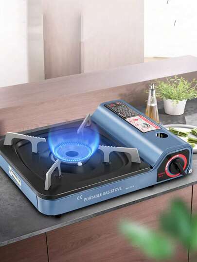 Réchaud de camping portable (1 pièce), fonction << portable + cuisson », idéal pour le camping, les pique-niques, les voyages en voiture et peut également servir d'appareil de cuisson d'appoint à la maison. Compact et léger, il se glisse facilement dans un sac à dos ou un sac à main pour cuisiner n'importe où et n'importe quand. Doté d'un bouton de réglage de la chaleur, il est compatible avec les poêles, casseroles, plaques de cuisson et autres ustensiles pour frire, sauter, bouillir, cuire au four et bien plus encore.