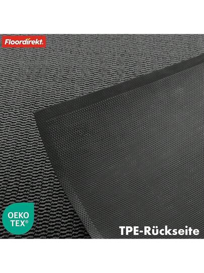 Floordirekt Premium Doormat Entrance Area, 80 120 Cm, Anthracite, Dirt Trapper Mat Indoor Outdoor Non Slip Washable, Clean Hallway, Tapijt Front Door, Sky Novo view 5