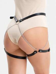 Leather Leg Harnesses For Women,Thigh Garters For Women,Leather Leg Harness,Halloween Costumes,Ladies' Harness Leather