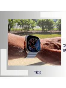 Reloj inteligente,straps monitoreo de salud carga inalámbrica de llamadas Bluetooth Smartwatch - Blanco - Ver 6