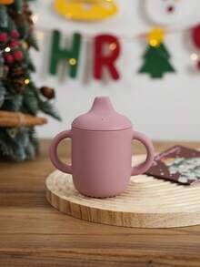 1PC Personalized Customization Name Pattern Silicone Baby Sippy Cup Print On Demand Baby Cups Custom Water Bottle Leakproof Baby Bottles Baby Tableware