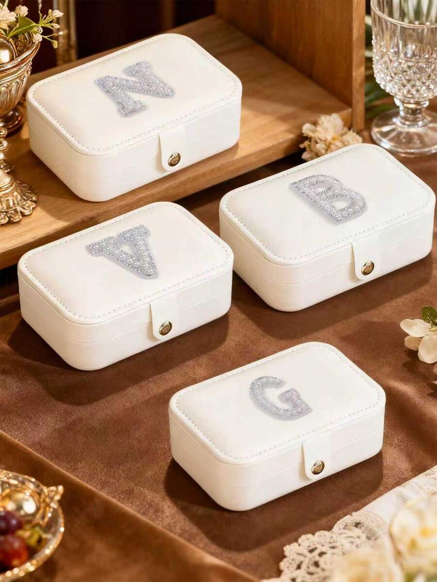 1 Hộp đựng trang sức hai lớp, Hộp đựng trang sức dung tích lớn, Khay trưng bày trang sức, Hộp đựng trang sức, vòng cổ, hoa tai, Giá trưng bày trang sức ngăn đơn giản màu trắng có chức năng chống bụi và chống oxy hóa, Hộp đựng trang sức di động tối giản, Túi đựng trang sức du lịch, Hộp đựng trang sức nhẫn, hoa tai nhỏ gọn Thích hợp đựng hoa tai, vòng cổ, nhẫn, Di động, Rộng rãi, Có khóa, Son môi, Đồng hồ, Món quà tuyệt vời cho phụ nữ, con gái, bạn gái, Giáng sinh, Halloween, Năm mới - trắng - Xem 1