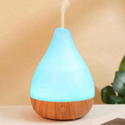 1pc USB 100ml Essential Oil Ultrasonic Aroma Diffuser With Color Lights, Suitable For Small Room Humidifier
