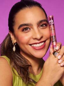 Essence 无极限棕色极致纤长浓密睫毛膏，纤细刷头质地，柔滑乳霜配方，轻盈不结块，极致纤长，自然棕色调，13毫升/0.44液体盎司。