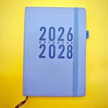 March Monthly Plan Calendar For The Years 2026-2028 - From January To December, Featuring Date Function, Stylish Design, Portable Size (Pink, Purple, Blue, Black), Modern Striped Cover, Secure Closure. - lịch trình kế hoạch - Xem 2