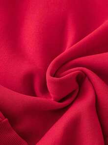 Women Winter ClothesLUNE Women's Merry & Bright Christmas Trees Print Sweatshirt For New Year ClothesLoose And Comfortablesweaters For Women - 紅色2 - 查看 4