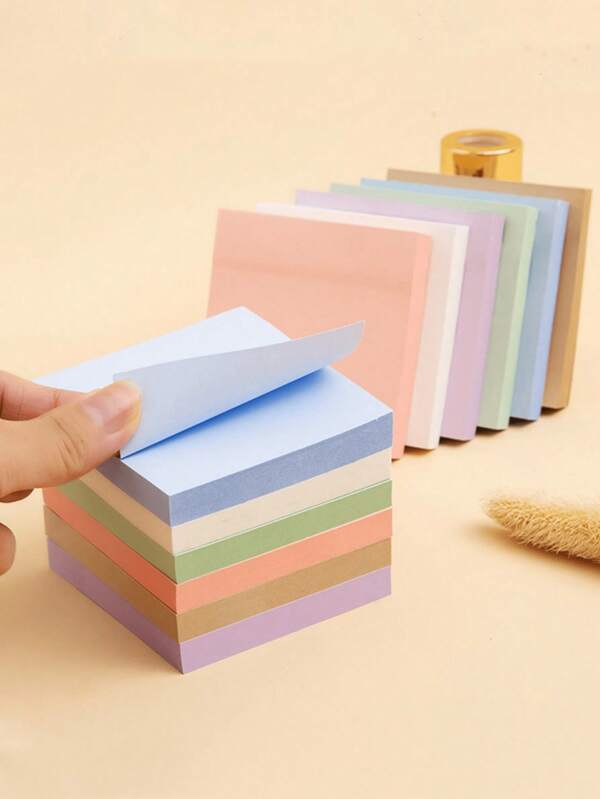 2 conjuntos de 200 adesivos quadrados de cores sólidas em diversas combinações de cores. Perfeitos para etiquetas de aprendizado escolar, cadernos de anotações de escritório, ímãs de geladeira e material de papelaria para o retorno às aulas.