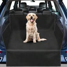 Tấm lót cốp xe SUV bằng polyester mọi mùa - Thảm chống trượt, chống trầy xước cho thú cưng, Túi đựng bảo vệ cho chó, Tấm bảo vệ cốp xe - Dành cho chủ xe SUV - Phù hợp cho mọi mùa - Quà tặng hoàn hảo cho người yêu thú cưng, Tấm bảo vệ cốp xe cho chó, Hoàn hảo khi đi ô tô - màu đen - Xem 9