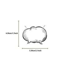 50 件黑白泡沫相框贴纸美观乙烯基贴纸高品质贴纸贴花剪贴簿、日记本、笔记本电脑、保险杠、滑板、水瓶、电脑、手机贴纸可以为您的生活带来很多乐趣，是送给成人的完美礼物 - 彩色 - 查看 2