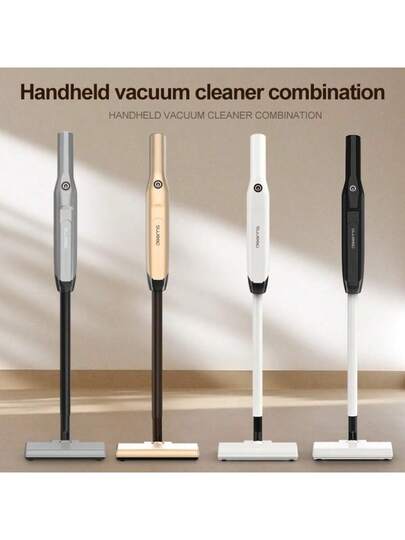 Mini Stofzuiger Cleaner, Portable Cordless Car Vacuum, Multi Modes USB Charging Brush Head Home Office view 5