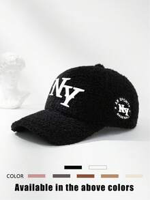 1pc Boné de beisebol NY bordado, chapéu de golfe ajustável e respirável para áreas externas, boné de sol com aba curva da moda para mulheres/homens, adequado para todas as estações - bordado - Ver 14