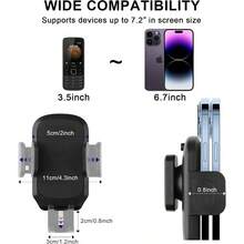 Cart Magnetic Phone Holder Mount, Ultra Strength 6*N52 Magnets Cell Phone Caddy Compatible with EZGO Club Car, Fit Most Smartphone, Thick Case Friendly - Negro - - Ver 3