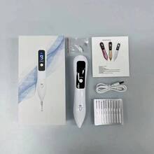 9-Level Adjustment, 4-Color LED Electric Laser Plasma Mole Removal Pen, Skin Label Remover, Tattoo Gift For Girlfriend, Complete Gift - Multicolor - View 4