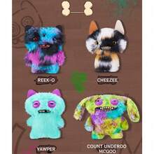 Spin Master 官方 - 可爱丑陋的怪物宠物系列毛绒娃娃，古灵精怪又萌趣十足的收藏娃娃 - Fuggler寵物怪獸-嚷嚷怪#15731G - 查看 5