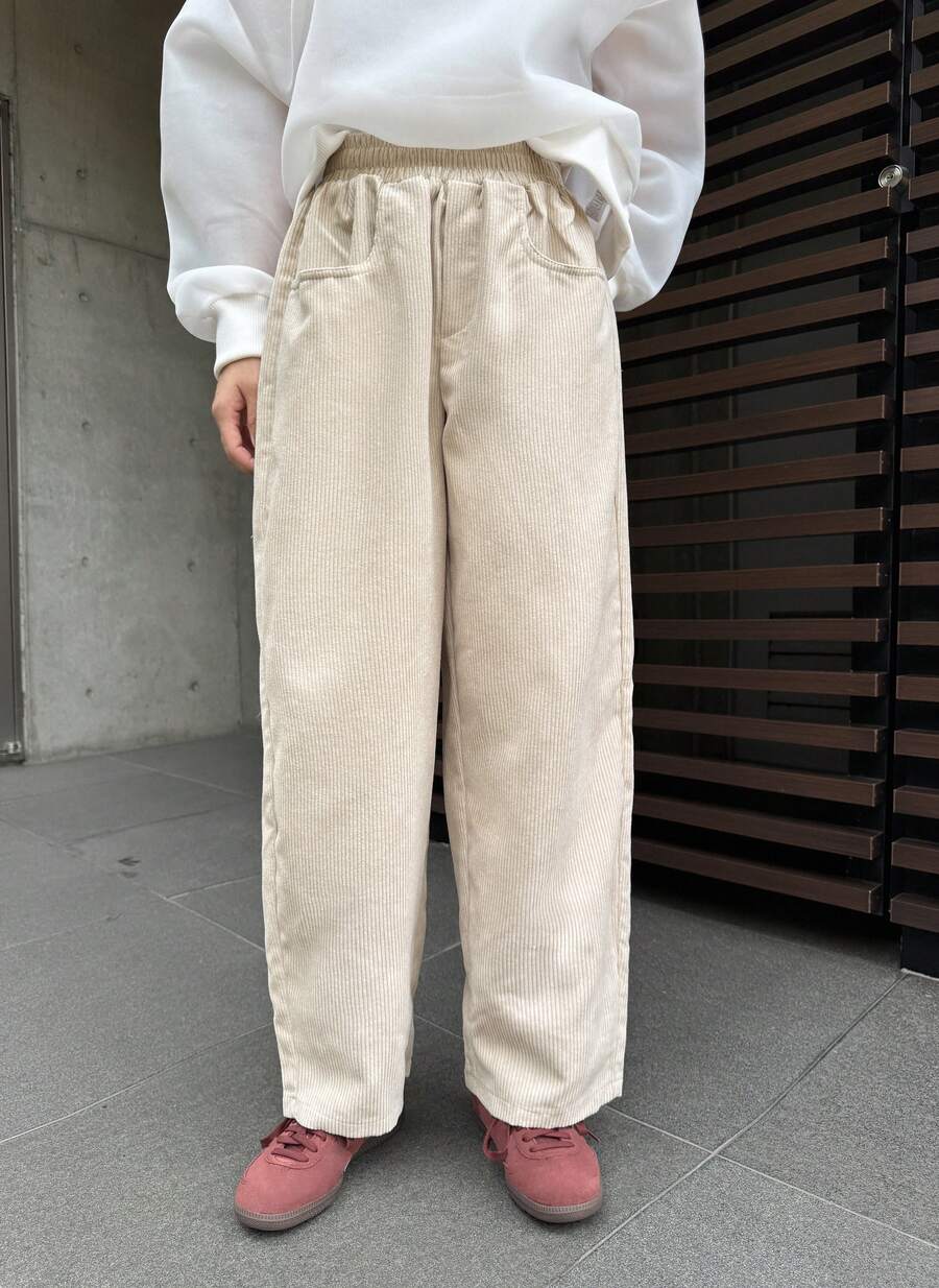 FRIFUL Pantalones rectos de ajuste holgado y casual para mujer, versátiles para uso diario, con forro polar para primavera/otoño