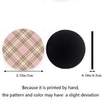 2 pezzi Sottobicchieri portabicchieri per auto, antishock, universali, di moda, accessori per interni auto, regalo per feste