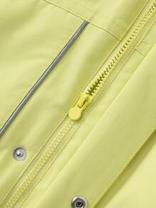 Balabala BalaOne Kids 2 Pieces Cotton Jacket Set, Boys & Girls 2025 Autumn Winter, Cozy Warm Outerwear - Yellow Green - View 8