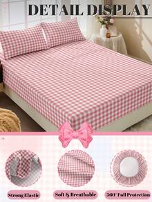 2/3pcs Bedding Set, Bedding, Mattress Protector, Bed Cover, Bed Sheet, Home Decor, Comfortable Home Textile, Breathable Anti-Pilling Mattress Protector, Soft & Skin-Friendly, Soft & Comfortable Bedroom Bedding, Fashionable Mattress Cover, Sofa Cover, Bed Sheet, King Size Bed Cover, Extra Large Bed Cover, Bed Sheet, Bed Sheet Set, Bed Cover - Multicolor - View 5