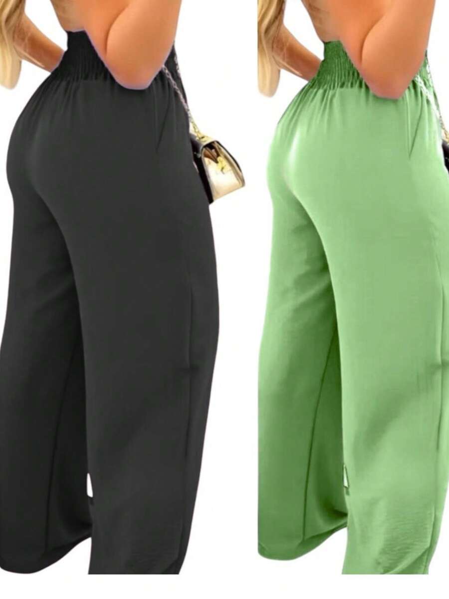Simple Polyester Daily Pocket - أسود + أخضر عسكري - مشاهدة 1