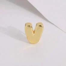 Hạt nối 26 chữ cái mạ vàng 18K, vòng tay tự làm thắt nút dành cho nữ, trang sức thời trang, quà tặng. - Vàng - Xem 33